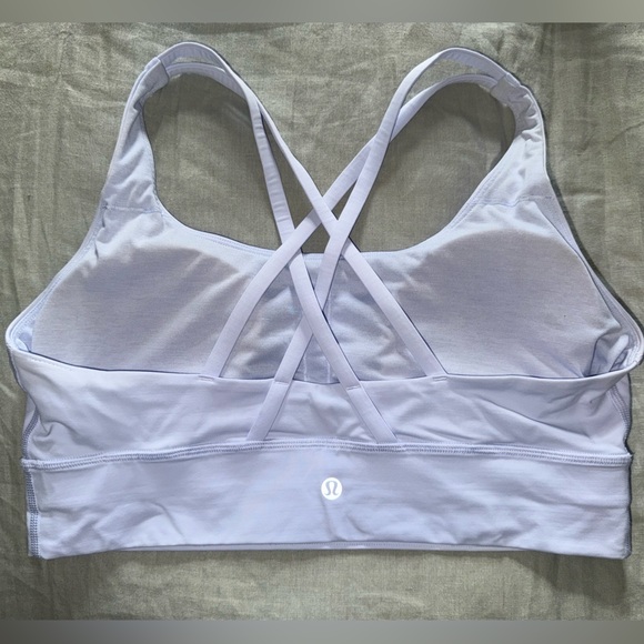 Lululemon Athletica Light Blue Sports Bra - Picture 2 of 3